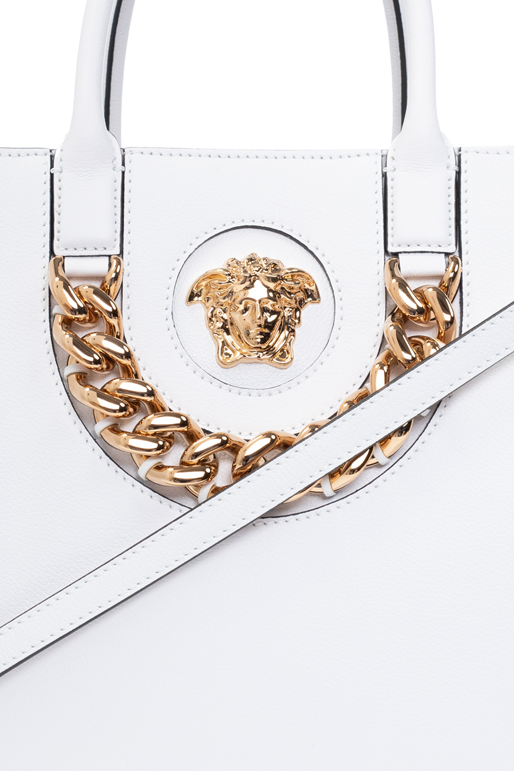 бананка han kjobenhavn triangle bag - White 'La Medusa